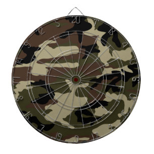 Tablero Dardos forças armadas do impressão da camuflagem do tes
