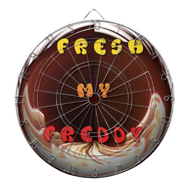 Tablero Dardos Fresco meu Freddy Art Impressão (Frente)
