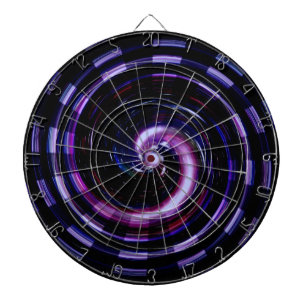 Tablero Dardos Galáxia colorida fantástica