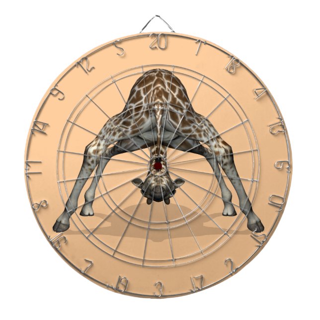 Tablero Dardos Girafa flexível (Frente)