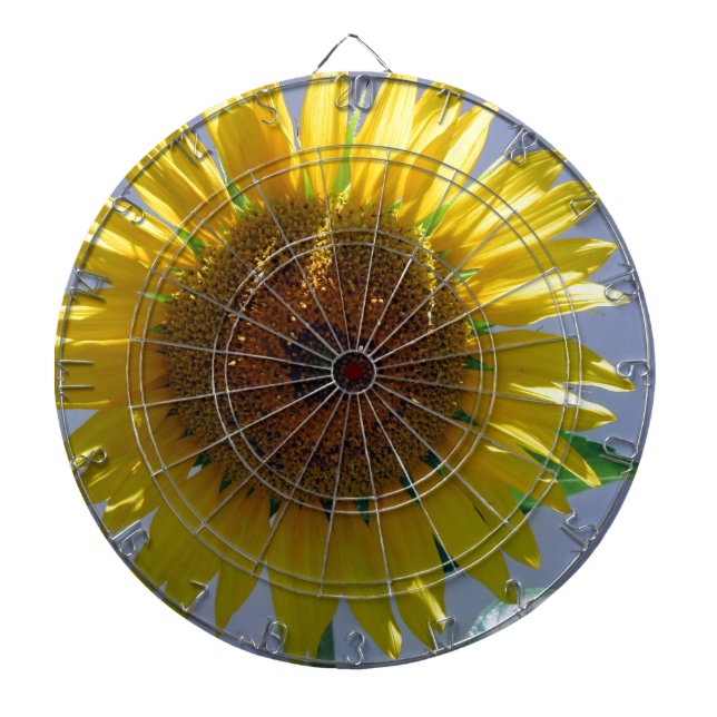 Tablero Dardos Girassol Amarelo (Frente)