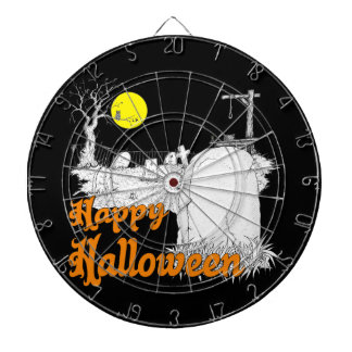 Tablero Dardos Halloween DIY