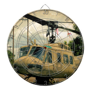 Tablero Dardos Helicóptero das forças armadas da era Uh-1 Huey