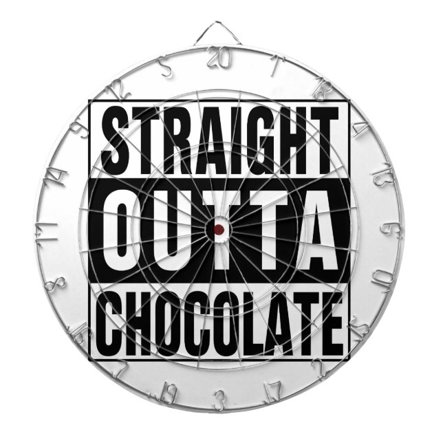 Tablero Dardos Hetero fora de chocolate (Frente)