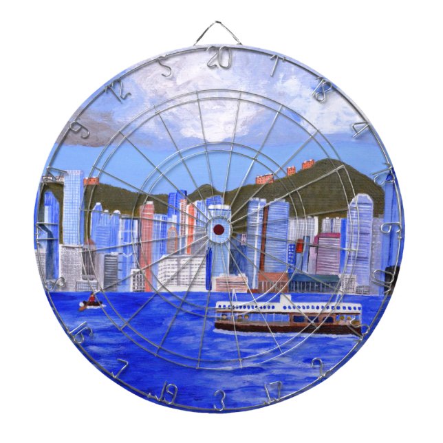 Tablero Dardos Hong Kong (Frente)