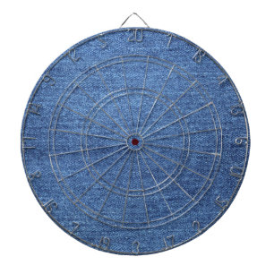 Tablero Dardos Imagem branca azul do olhar da textura da sarja de