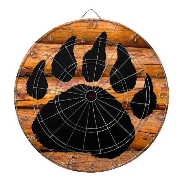 TABLERO DARDOS IMPRESSÃO E REGISTROS DE PÁGINA DE URSO (Frente)