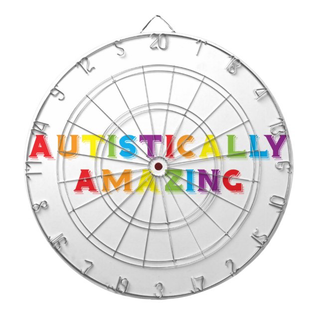 Tablero Dardos Incrível Autisticamente (Frente)