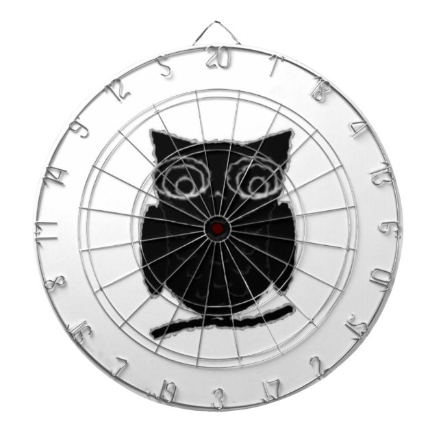 Tablero Dardos Inkblot Owl (Frente)