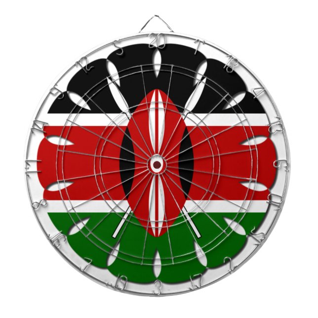 Tablero Dardos Jambo Kenyan Flag (Frente)