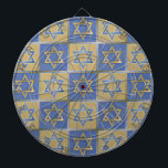 Tablero Dardos Judaica Star De David Metal Dourado Azul<br><div class="desc">Você está vendo a coleção de Design Lee Hiller. Roupa,  Ofertas e Coleções Lee Hiller Fotografia ou Coleção de Arte Digital. Você pode ver sua fotografia da Nature em http://HikeOurPlanet.com/ e seguir seu blog de caminhada no Hot Primavera National Park.</div>