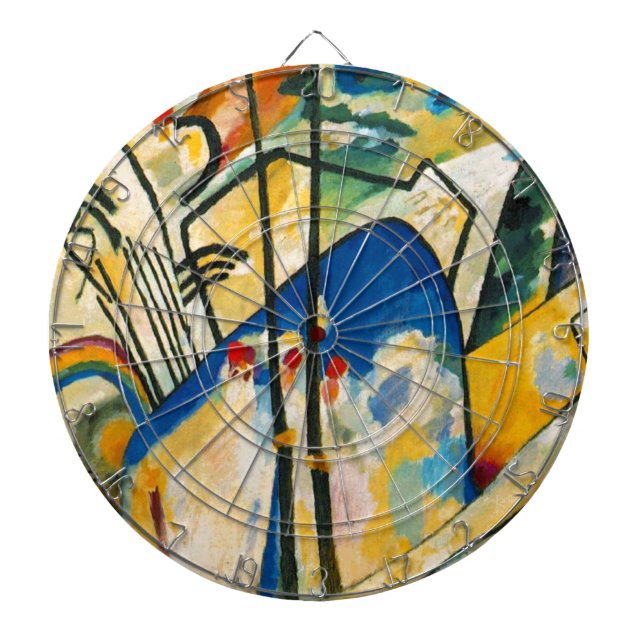 Tablero Dardos Kandinsky Composição IV (Frente)