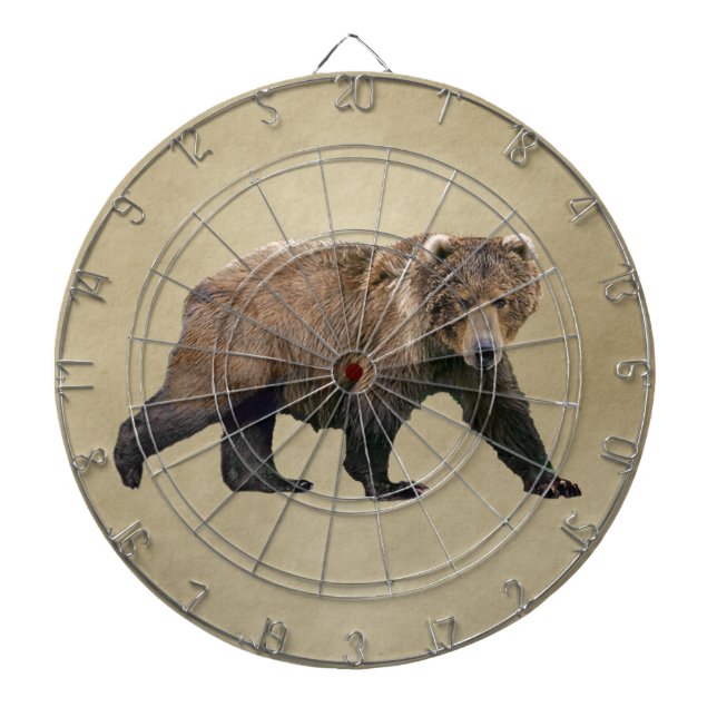 Tablero Dardos Kodiak Bear (Frente)