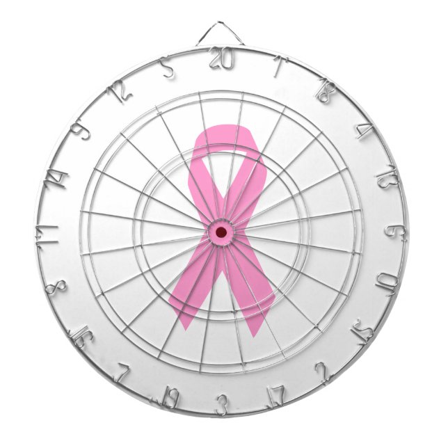 Tablero Dardos Laço Rosa (Frente)