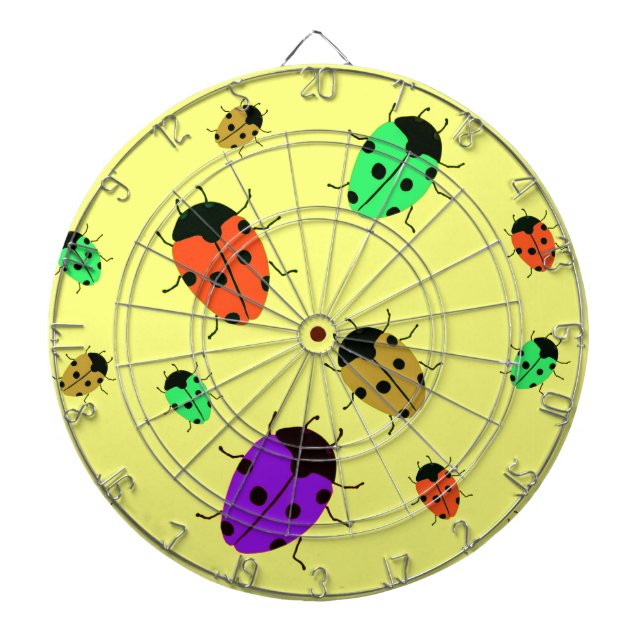 TABLERO DARDOS LADYBUGS (Frente)