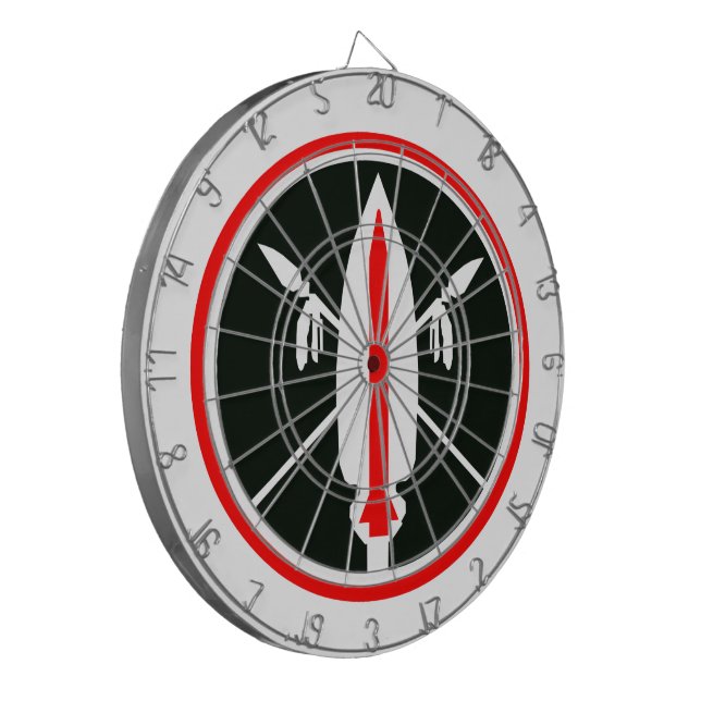 Tablero Dardos Lance Mísseis Dartboard (Frente Esquerda)