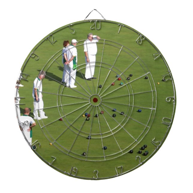 Tablero Dardos Lawn Bowls Inglaterra (Frente)