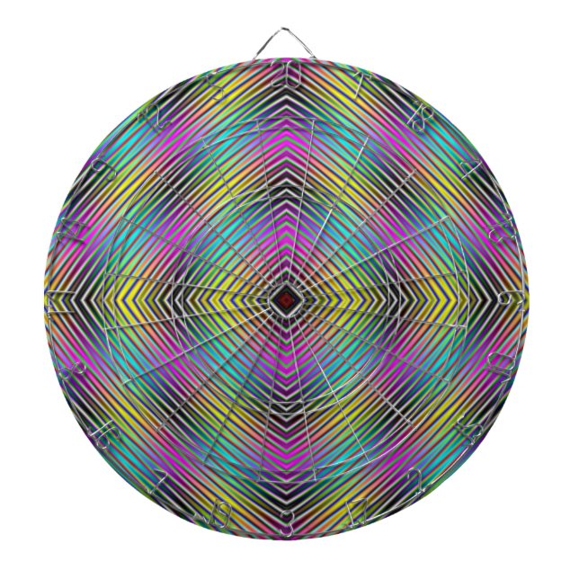 Tablero Dardos Linhas de diamante Dartboard (Frente)