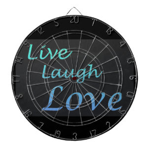 Tablero Dardos Live Laugh Love