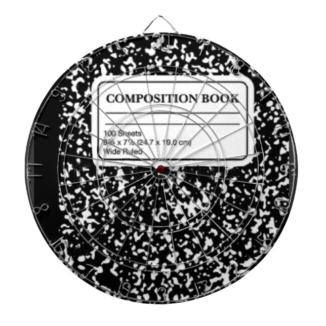 Tablero Dardos Livro de composição (Frente)