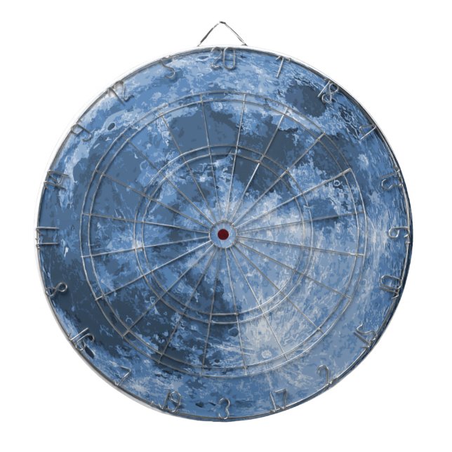 Tablero Dardos Lua azul (Frente)