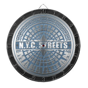 Tablero Dardos Manhole Cobrir Manhattan