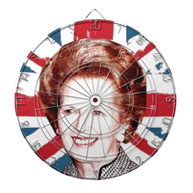 TABLERO DARDOS MARGARET THATCHER UNIÃO JACK (Frente)