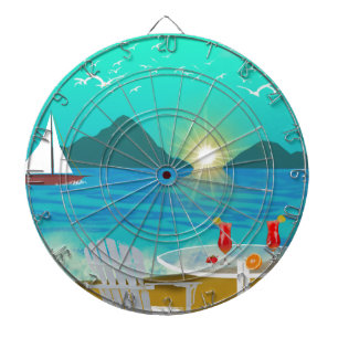 Tablero Dardos Margaritaville