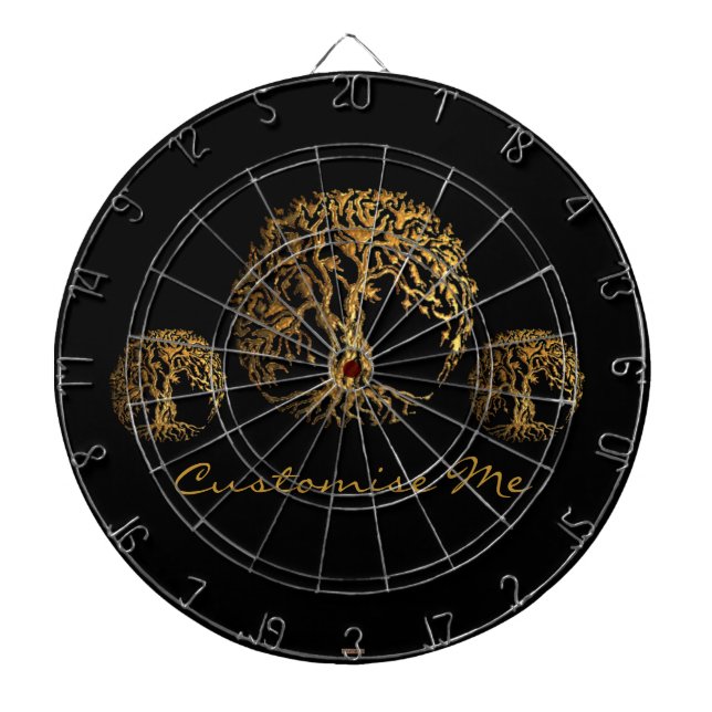 Tablero Dardos Mehndi Tree of Life (Henna) (Frente)