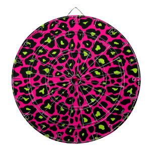 Tablero Dardos Mod Leopardo Print