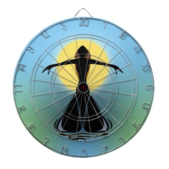 Tablero Dardos Mulher Blooming (Frente)