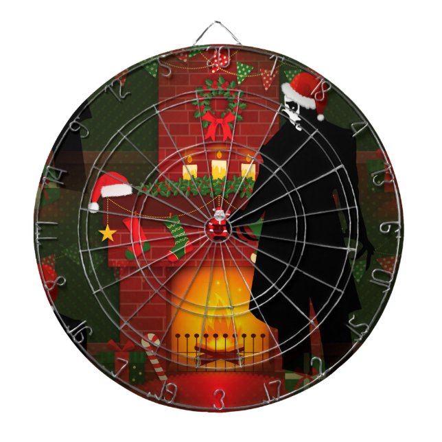 Tablero Dardos natal nosferatu (Frente)