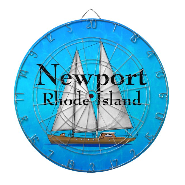 Tablero Dardos Newport Rhode - ilha (Frente)