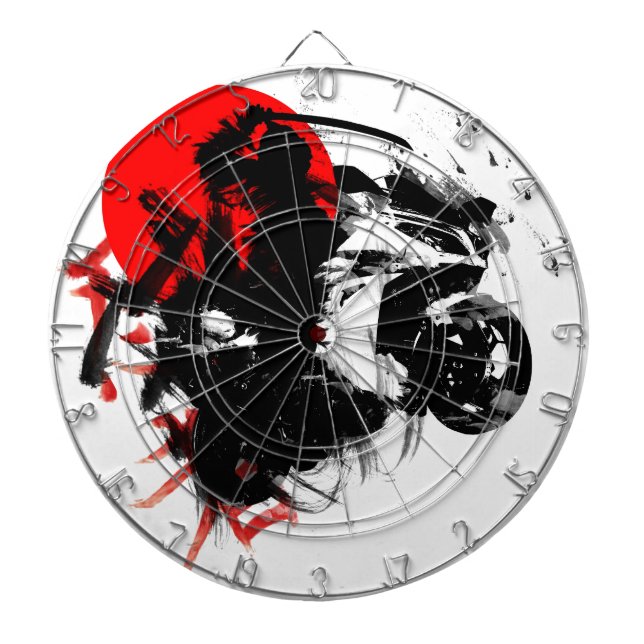 Tablero Dardos ninja de kawasaki (Frente)