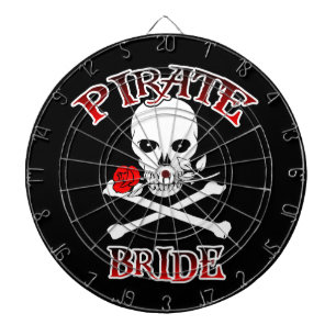 Tablero Dardos Noiva Pirata