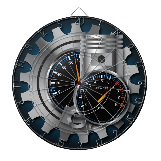 Tablero Dardos O 1 Dardo-Conselho automotriz (Frente)