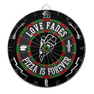 Tablero Dardos O amor desvanece-se Dartboard