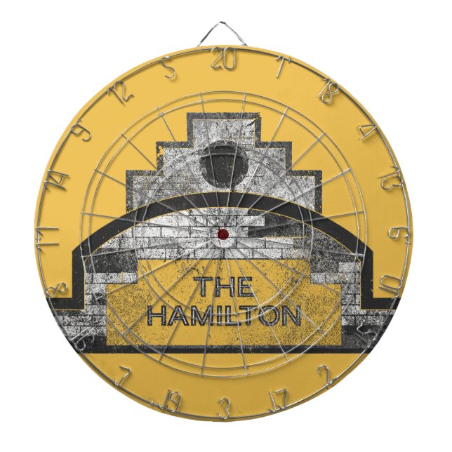 Tablero Dardos o hamilton (Frente)