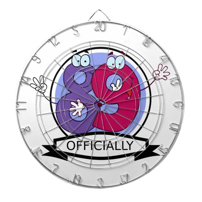 Tablero Dardos Oficialmente 89 Banner de Aniversário (Frente)