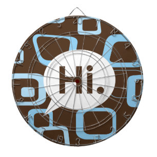 Tablero Dardos Olá!. Dartboard da gaiola do metal