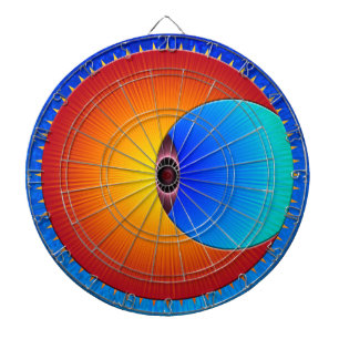 Tablero Dardos Olho Do Dartboard Sun
