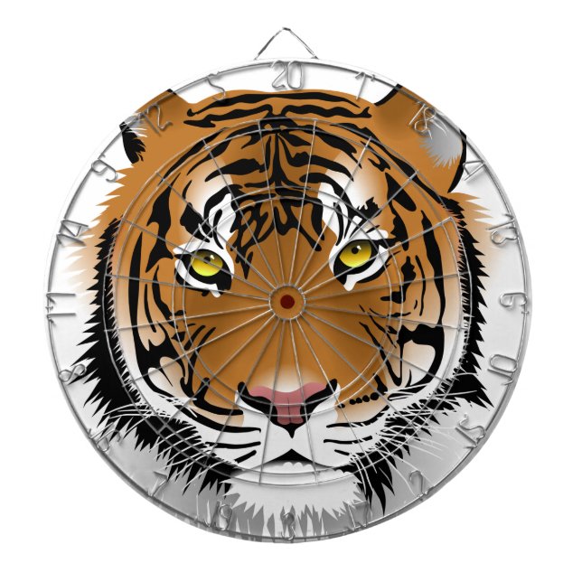 Tablero Dardos Olhos de Tigre (Frente)