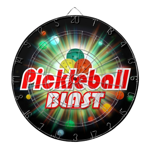 Tablero Dardos Opções de Imagem do Blast de Picleball 1-2 (Frente)