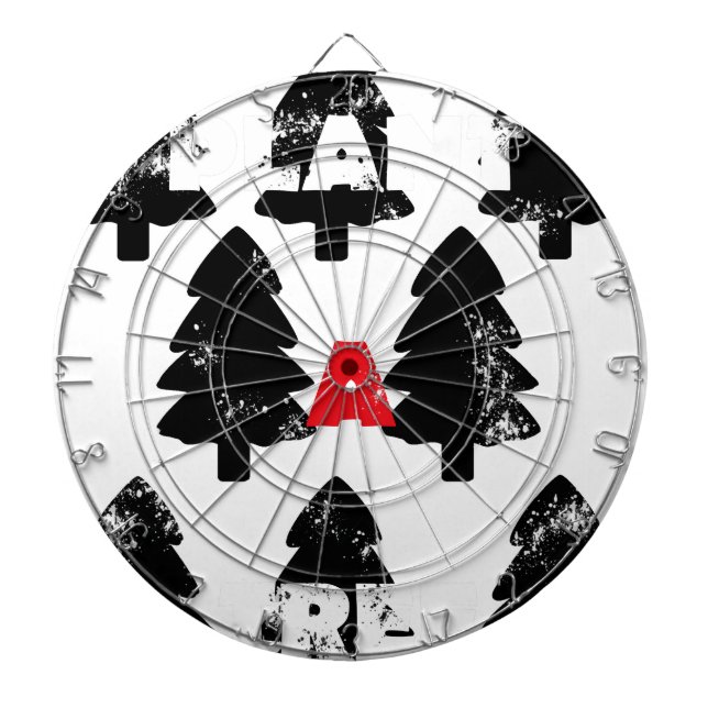 Tablero Dardos Padrão de plantar uma árvore (Frente)