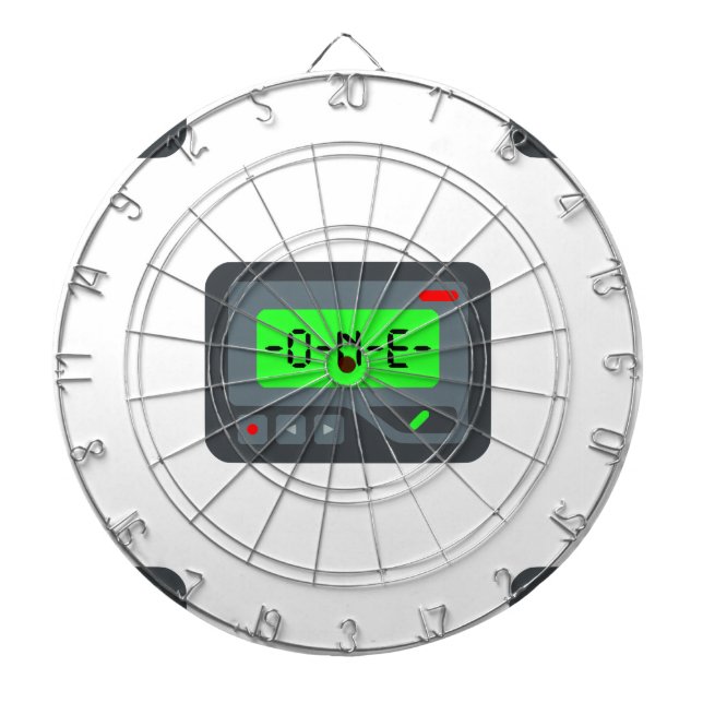 Tablero Dardos pager emoji (Frente)