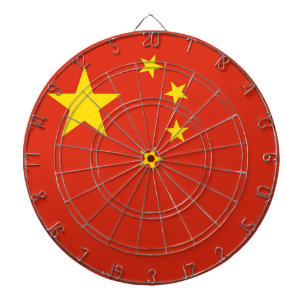 Tablero Dardos Painéis com bandeira da China