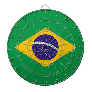 Tablero Dardos Painéis com Bandeira do Brasil