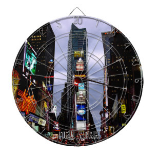 Tablero Dardos Painel de Arte do New York Times Square