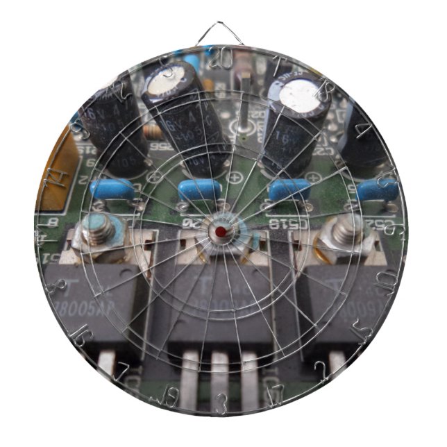 Tablero Dardos Painel de Circuito Transistor (Frente)