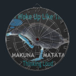 Tablero Dardos Pato com eu acordei como este texto do & Hakuna Ma<br><div class="desc">Pato com o texto "Acordei assim" e "Hakuna Matata" Apresentando o impressão de arte "Pato com 'Acordei assim' e 'Hakuna Matata'", uma peça divertida e engraçada que combina humor com uma ilustração charmosa de um pato. Esta trabalho de arte humorística apresenta um pato estilizado com as frases populares 'Eu acordei...</div>